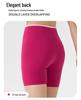 Damen Color-Block Yoga-Set: Dreiviertelhosen & BH mit dünnen Trägern