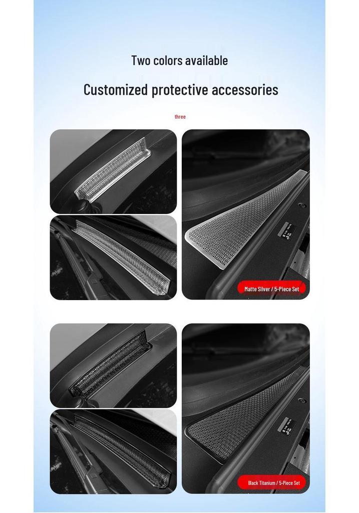 2024 Li Auto L6 Hood Heat Dissipation Insect-Proof Air Intake Dust Cover
