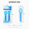 Dental Floss Threader Dental Traction Line Oral Cleaning For Crown Brace Bridge Implant Hoop Threading Braces Steel Traction