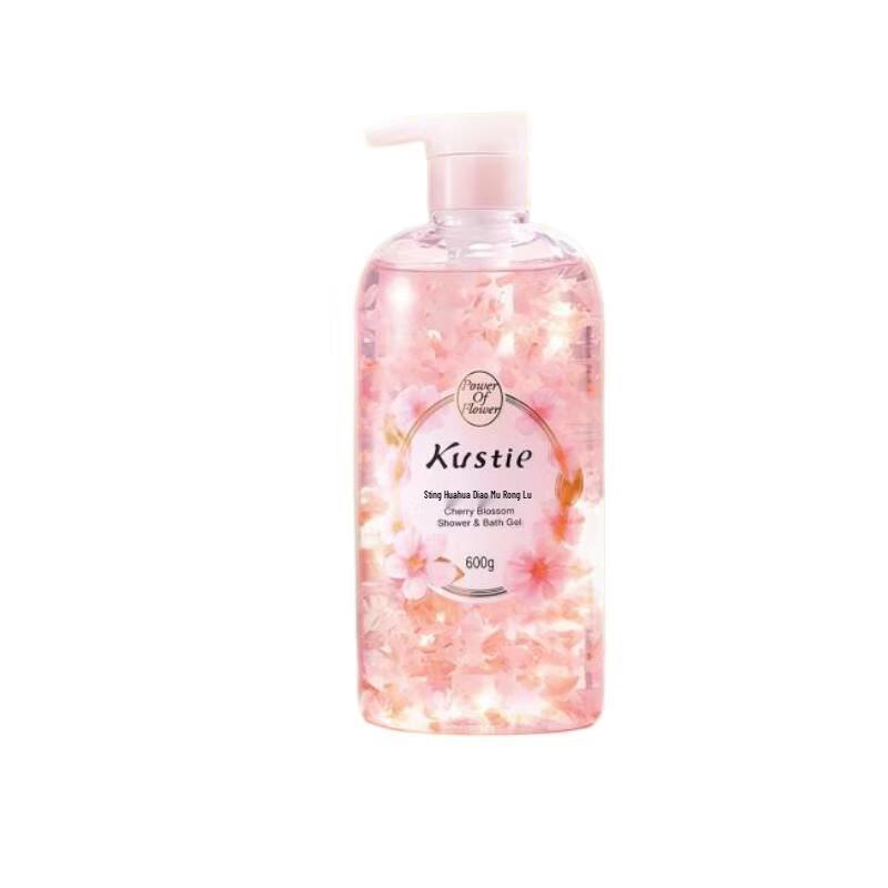 Kustie Cherry Blossom Petal Body Wash 600g