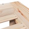 Solid Wood Bed Without Mattress 90 X 190 Cm Pine