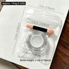 1jar Cushion Mermaid Aurora Chrome Nail Powder Laser Holographic Unicorn Nail Glitter Pigment Air Cushion Nail Rubbing Dust 0.3g