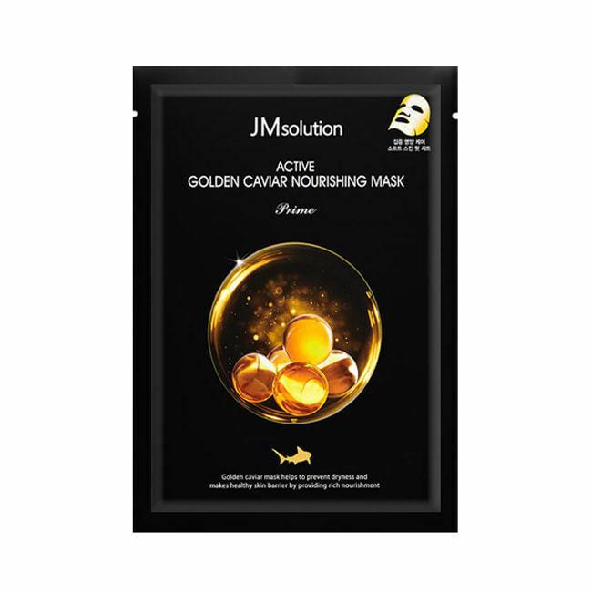 

JMSOLUTION ACTIVE GOLDEN CAVIAR ПИТАТЕЛЬНАЯ МАСКА, Увлажнение, Kbeauty, Корейская косметика, образец