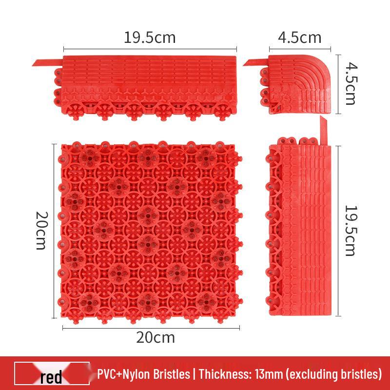 Противоскользящий ПВХ Наружный Коврик для Порогов, Ступеней и Лестниц - Износостойкий Коммерческий Ковер Custom 0.5 sqm