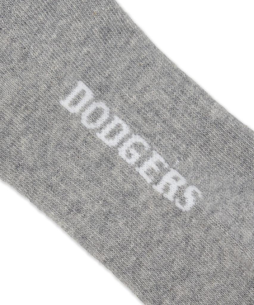 Emelbi Daily Small Logo Mid-Calf Socks 3-Pair Set Mlb (Melange Grey)