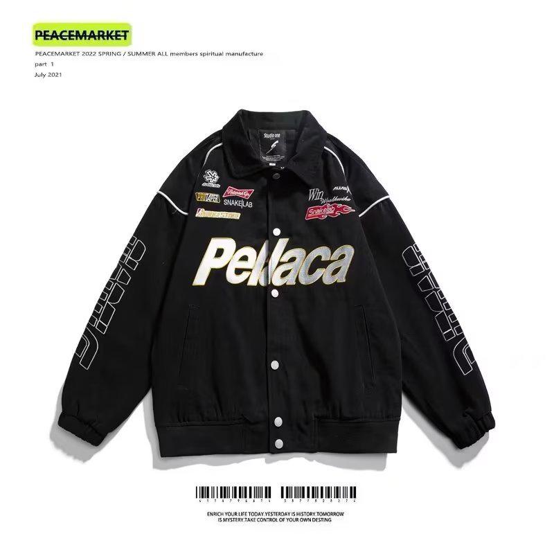 

Мотоциклетная куртка National Trend Gothic Unisex - дизайн в стиле хип-хоп в стиле ретро Large чёрный