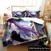 3D Print Anime Frieren Comfortable Duvet Quilt Cover Pillowcase Bedding Set Children Bedroom Decoration Home Textile