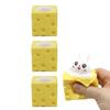 1/3/6/12 Stück Pop-Up Hase Karotte Quetschspielzeug Angstlinderung Poppender Hase Käse Fidget Spielzeug Langsam aufsteigend Entspannung Stressball Osterkorb Füllmaterial