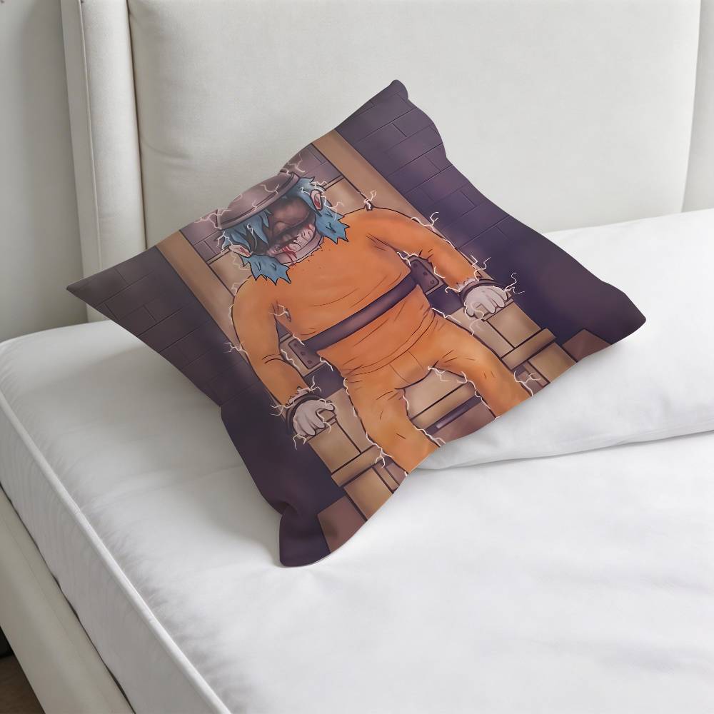 Game Sally Face Square Pillow Cover Decorative Throw Pillow Case for Sofa Couch Bed Home Car Living Room Decoration