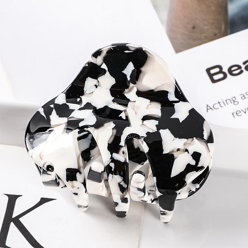 Korean-Style Temperament Square Acetate Hair Clip for Women - Large Ponytail Accessory