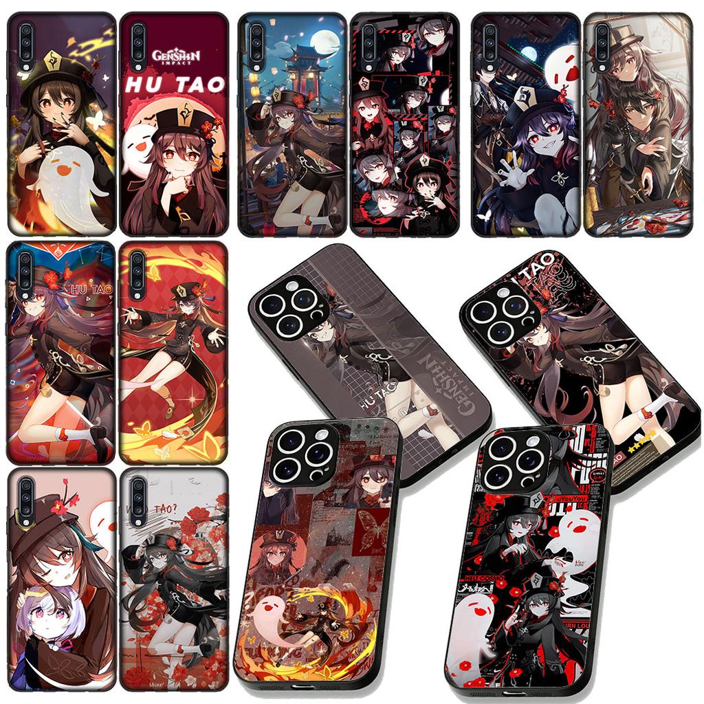 Genshins Impacts Hu Tao HuTao Phone Case for Motorola Moto G86 G14 G35 G34 G45 G55 G67 G75 G85 G24 G15 G54 G57 Power Soft Cover