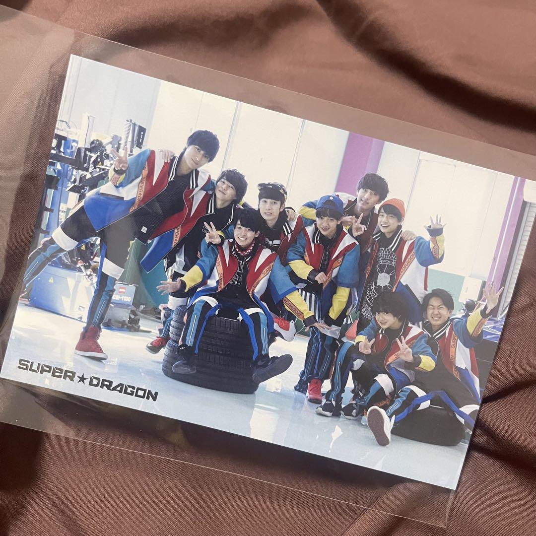 

[USED] SUPERDRAGON autographed postcard