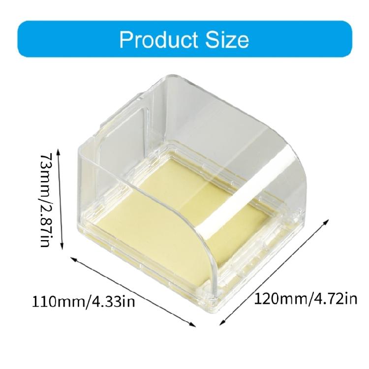 Clear 86 Type Outdoor Socket Waterproof Box Plastic Electrical Outlet Cover Splashproof Box Self-Adhesive Socket Case
