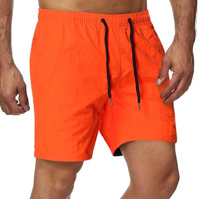 Pantalones Cortos Casuales de Verano para Hombre de Colores Caramelo de Cinco Cuartos Impermeables de Secado Rápido para Playa