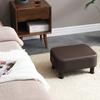 IBUYKE Ottoman Small Stool with Suitable for Living and Stool, Footstool, Rectangular, Under-Desk Legs, Low, Non-Slip, Square, Rooms, Entryways,