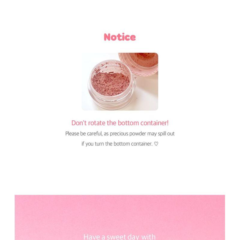 CORINGCO - Macaron Puff Blusher - 3 Colors