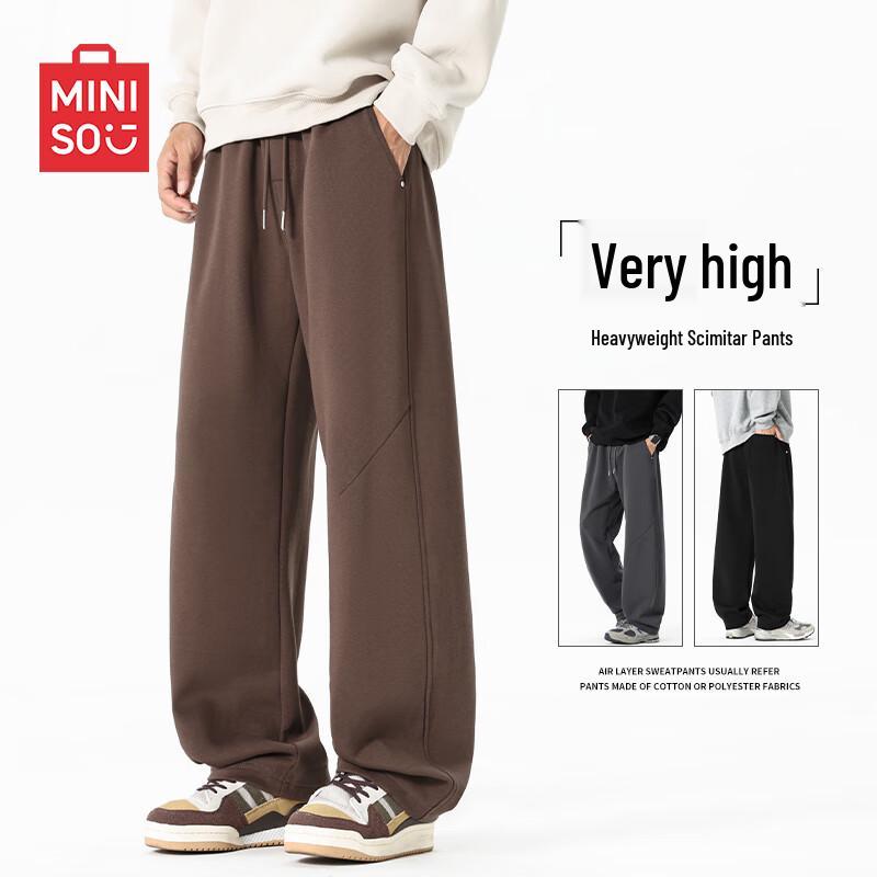 

MINISO Men s Japanese Style Curved Knife Heavyweight Casual Pants 3XL