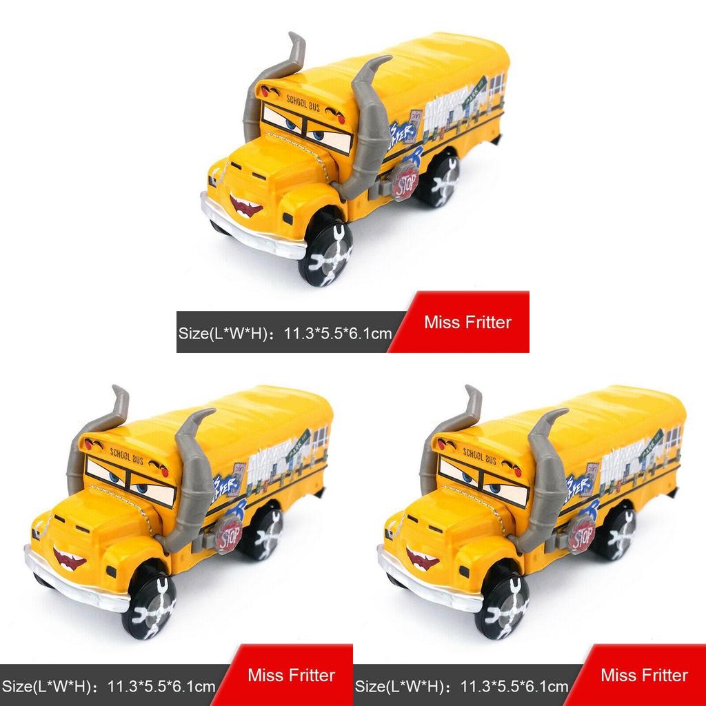 Vibrant Yellow Miss Fritter Diecast Toy Car For Kids Ideal For Holiday Gifts