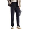 Anta Training Series Micro-Elastic Fleece Straight-Leg Elastic Knitted Sports Pants Men Bottoms Basic-Black 152447314N-3