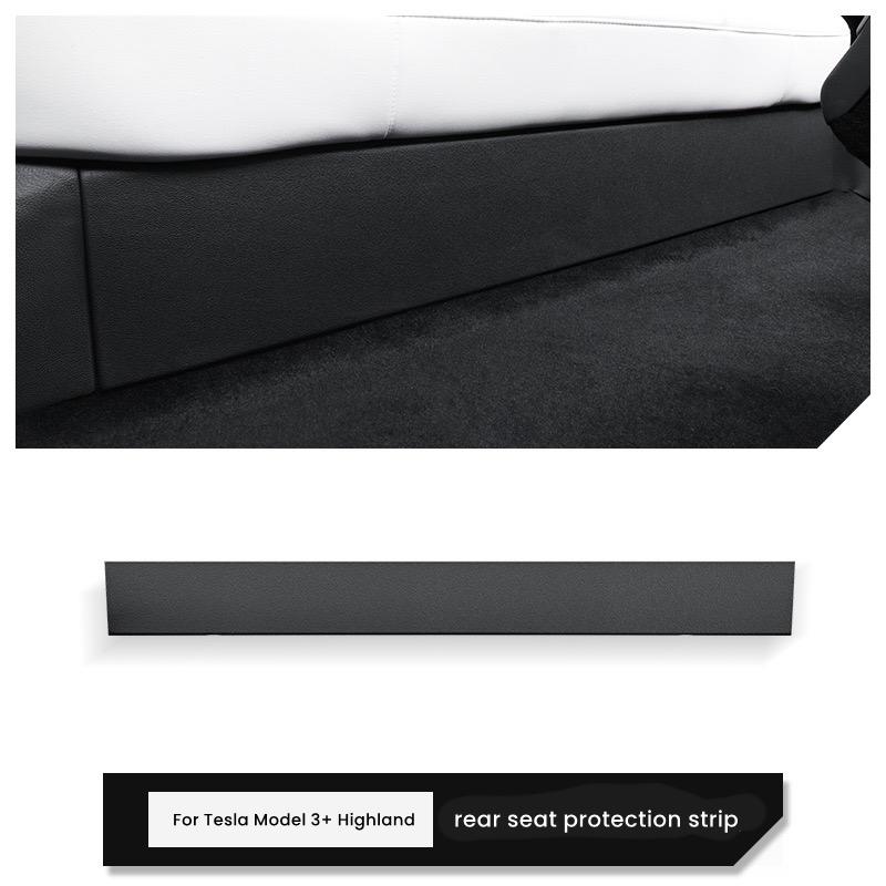 For Tesla Model 3 Highland Door Sill Strip Guard Door Threshold Protector Central Control Rear Air Condition Vent Anti-kick Pads