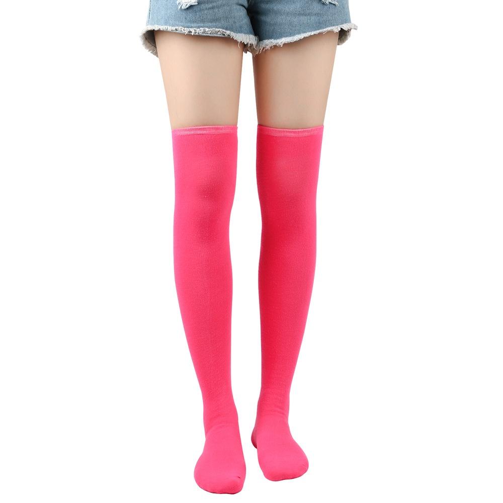 Solid And Patterned Long Socks High-quality Polyester Material Suitable For All Genders One Size Fits All