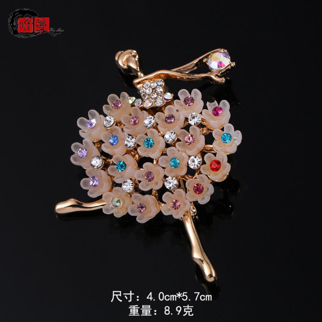 Creative Alloy Brooch Fashion Collar Brooch Pin