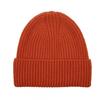 100% Wool Knit Beanie Hat Women Men Warm Ear Protection Winter Cap One-Piece Seamless Solid Color