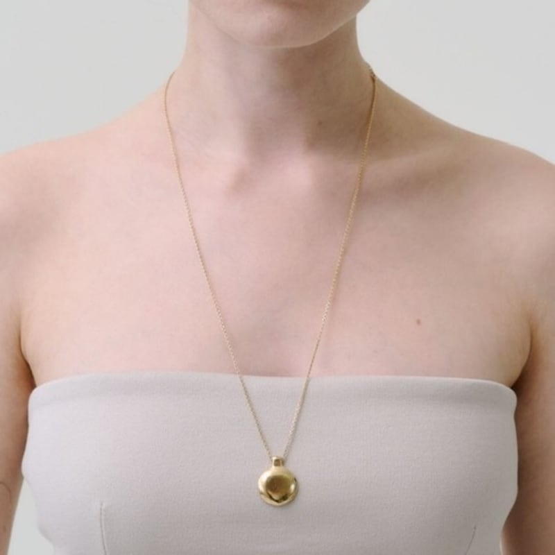Salted Button Necklace