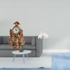 Horse Elephant Clock Figurine Desktop Decoration Crafts Collection Statue Animal Tabletop Ornaments