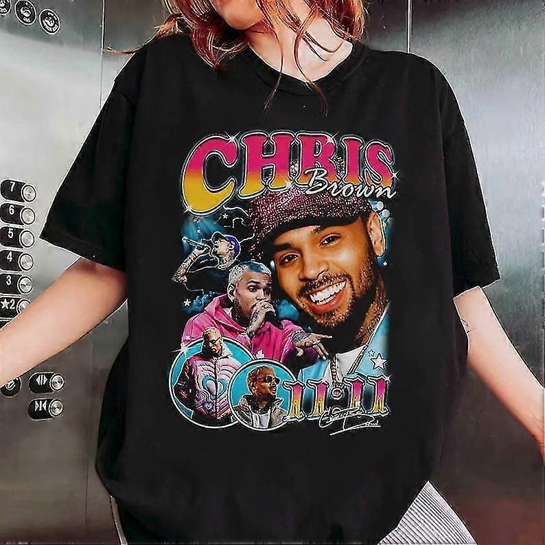 Chris Brown Shirt, Chris Brown Tee, Chris Brown T-Shirt, Chris Brown Hip Hop Unisex T-Shirt S