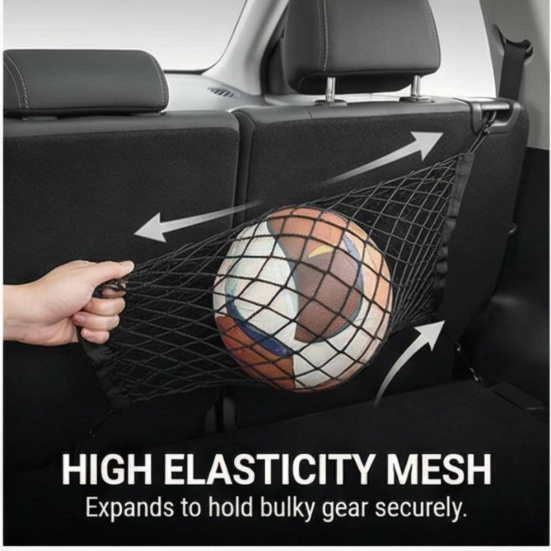 Auto Kofferraum Rücksitz Aufbewahrungsnetz - Elastisches Netz Organizer für SUV/Hatchback