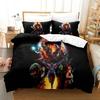 3D Print Spel Mass Effect Comfortabele Dekbed Dekbedovertrek Kussensloop Beddengoed Set Kinderkamer Decoratie Huis Textiel