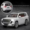 1/24 Scale Toyota LAND CRUISER LC300 SUV Model Car Model Alloy Diecasts Metal Toys With Sound And Light Pull Back Gifts For Children
