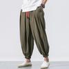 Men's Cotton and Linen Casual Pants