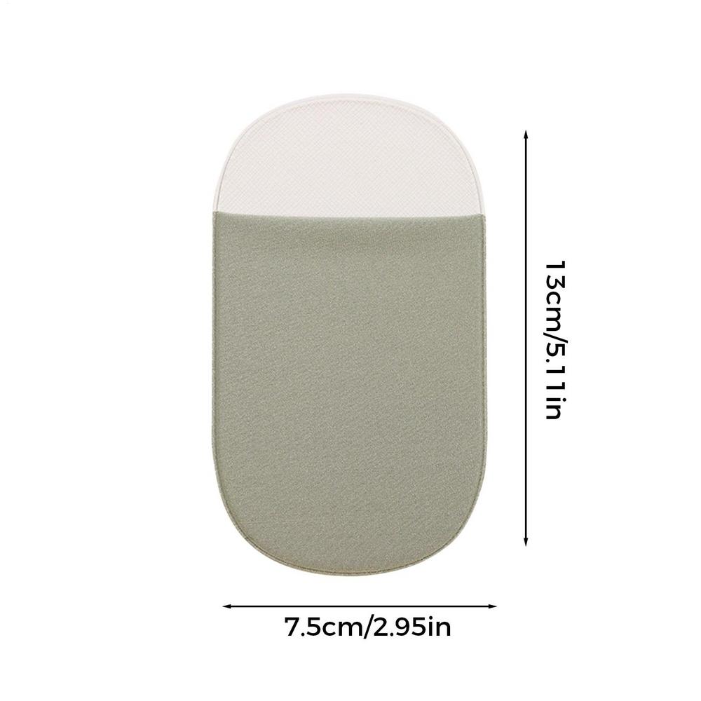 Adhesive Back Storage Bag For I-Pad Laptop Reusable Reposition Cable Pouch Tablet Accessories Holder