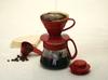Hario Lisa and Gaspard Color Dripper Set VDS-3812R-LG