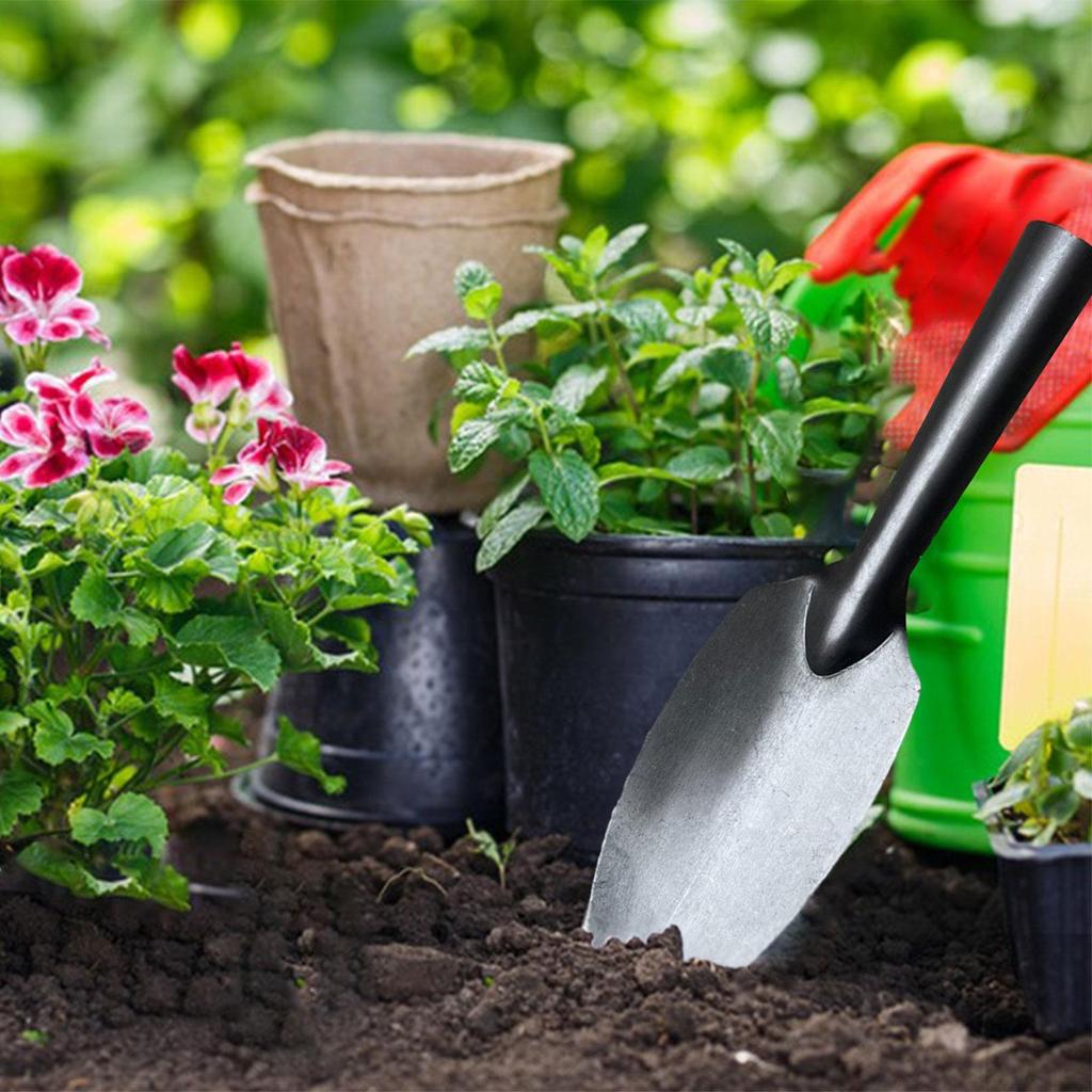 Łopata ogrodowa Antypoślizgowa Żelazna Wytrzymała Łopata Ogrodowa Narzędzie Ogrodowe Do Sadzenia Kopania Przesadzania Wygładzania Gleby Odchwaszczania