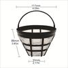 4Pcs With Handle Coffee Brewing Strainer Nylon Mesh Coffee Maker Dripper  Coffee Maker Accessories
