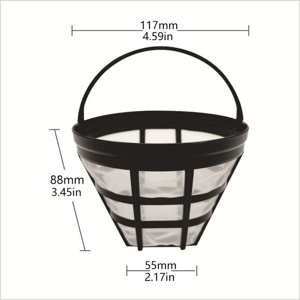 4Pcs With Handle Coffee Brewing Strainer Nylon Mesh Coffee Maker Dripper  Coffee Maker Accessories