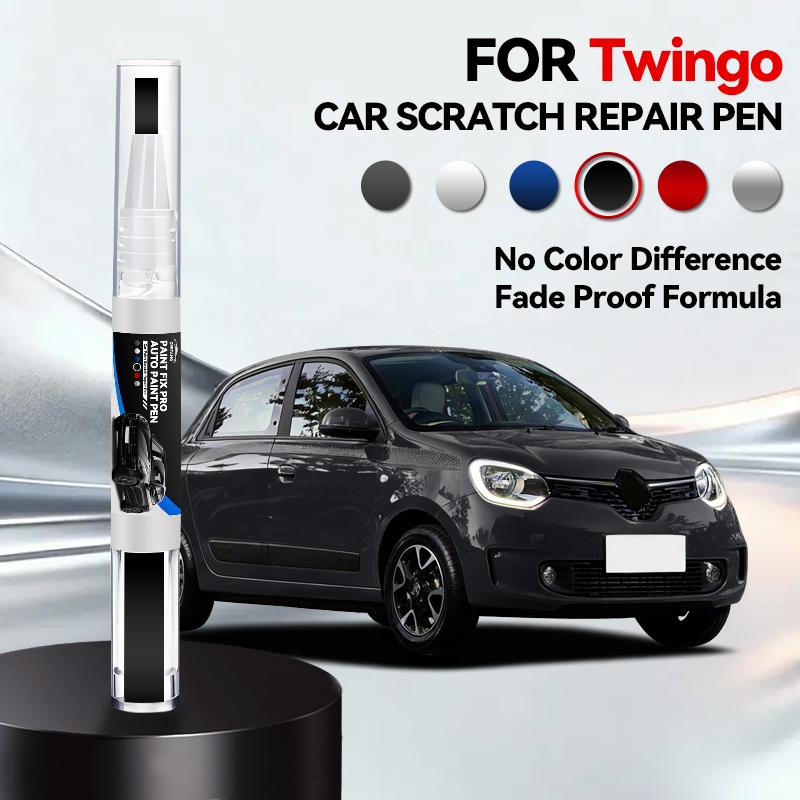 Für Renault Twingo Lackreparaturstift Lackstift Kratzerentferner DIY Auto Zubehör Schwarz Weiß Lila Blau Grau