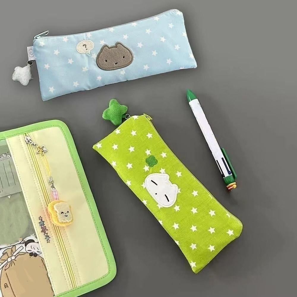 Star Pattern Stars Pencil Case Pencil Organizers Pen Pouches Stationery Bag  Makeup Bags