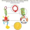 Toys 4 Packs Str Toy Cot Attachments Animal Hanging Rattle