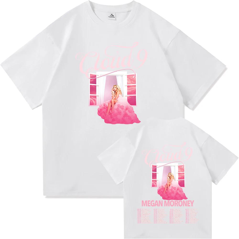 The Cloud 9 Tour 2026 T-shirt Megan Moroney Graphic Print Tshirts Summer O-neck Short Sleeve Male Tees Unisex Streetwear Merch