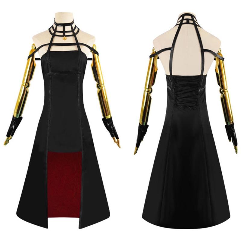 Vibrant Spy×family Anime Party Cosplay Dress Set For Yor Forger Anya