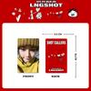 4Pcs LNGSHOT 1st Album SHOT CALLERS K4 Special Card POP-UP Store WVS Postcard RYUL WOOJIN LOUIS OHYUL Fans Bright Film Cards