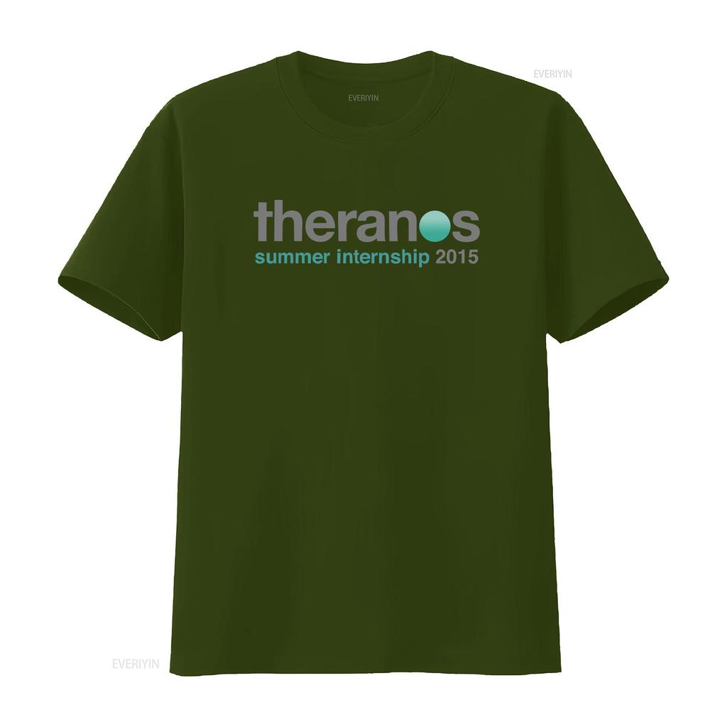 Theranos Sommerpraktikum 2015 T-Shirt Elizabeth Holmes Girlboss Ironie Satire Auf Blut Aus In Silicon Valley vintage