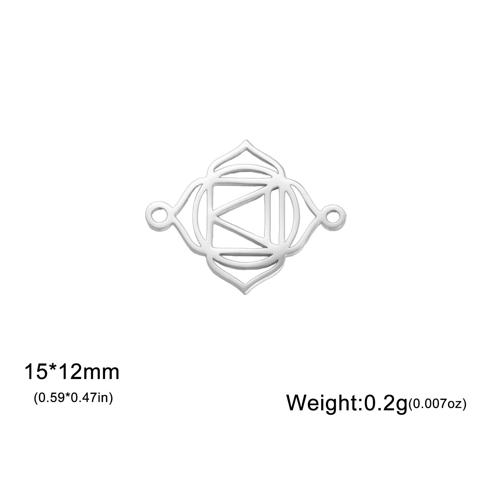 

Teamer 3 шт./Лот Подвески-Чакры для Йоги, Подвеска из Нержавеющей Стали Для Браслета, Ожерелья, Изготовления Украшений, Амулет, Духовные Аксессуары