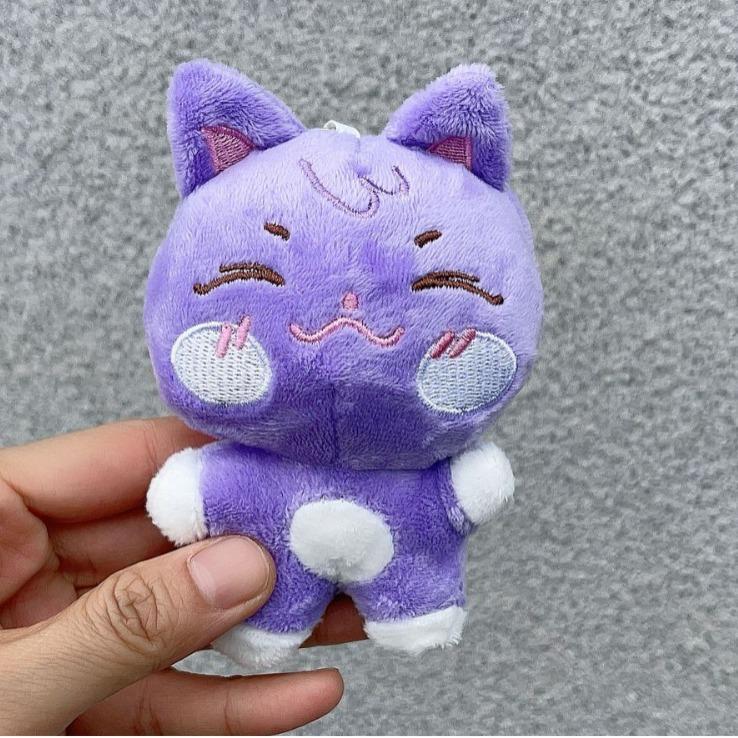 10cm Ateez Aniteez Plüschtier Schlüsselanhänger Cartoon Niedlicher Plüsch Anhänger Schlüsselanhänger Tasche Zubehör Yunho Yeosang Erwachsene Fans Geschenke