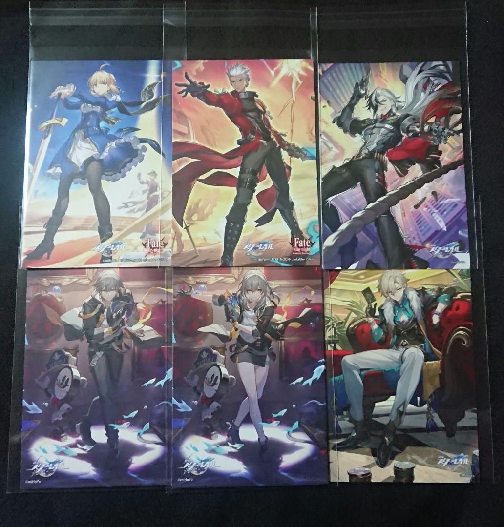 

[Б/У] Honkai Star Rail Fate Анимационный Бонус Открытка Полный Набор