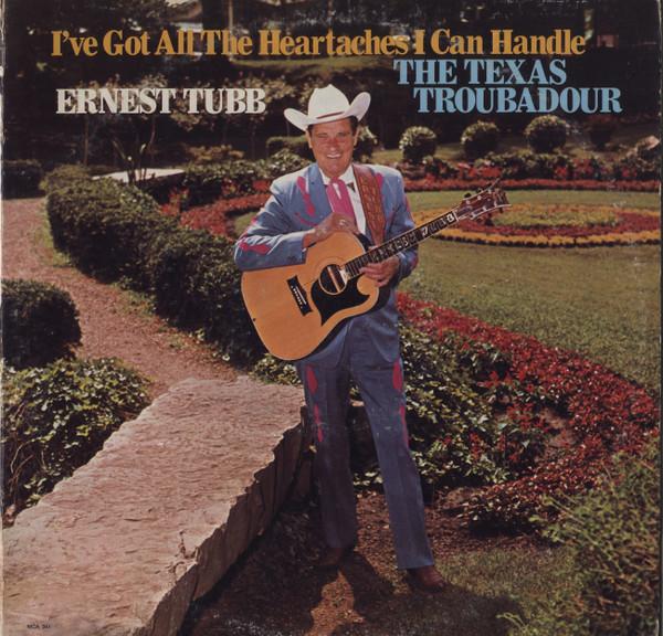 

LP Record ERNEST TUBB - I ve Got All The Heartaches I Can H MCA341 MCA 1973 US Country/Folk Used